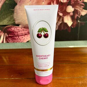 NEW SWEETHEART CHERRY Body Cream Full Size 8oz Bath & Body Works